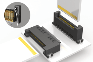 processing micro pitch edge card connectors