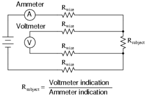 low level contact resistance schematic