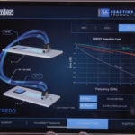 56 Gbps Demonstrator - DesignCon 2019 - Insertion Loss Screen - AcceleRate Cable - Samtec