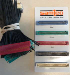 Discrete Wire Cable Assemblies For Industrial Applications - Samtec - Color Coded Bodies