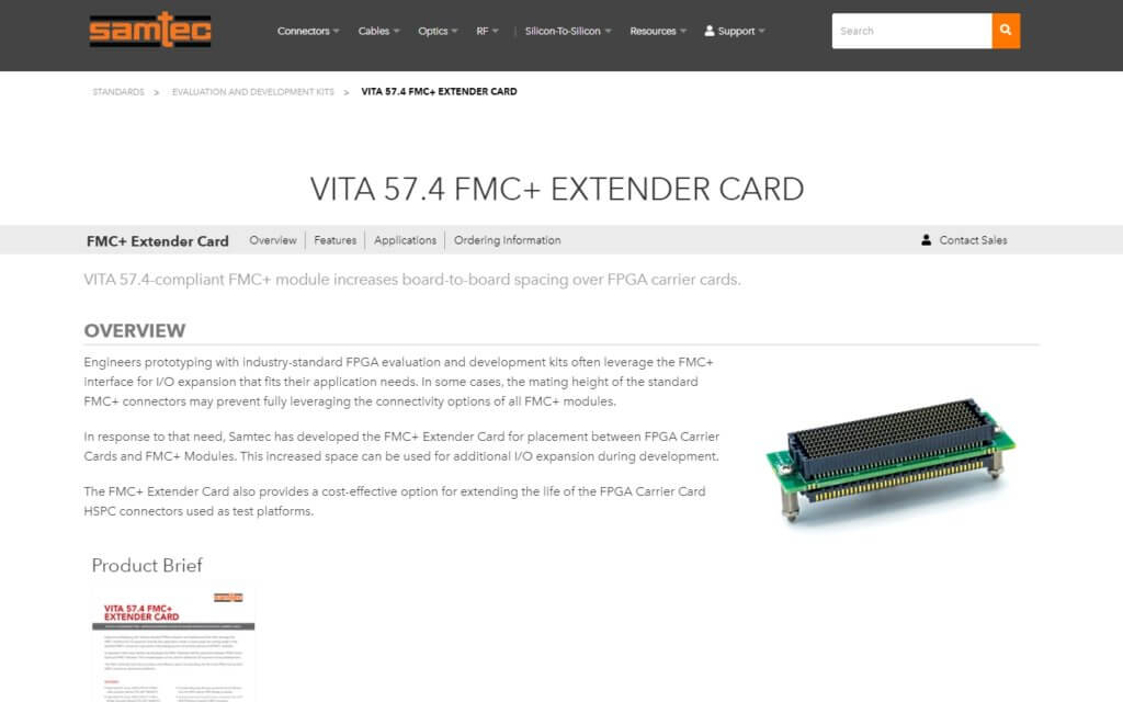 fmc+ extender card page