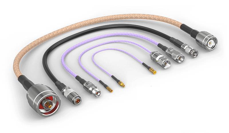 RF Connectors and cables are providing high frequency connectivity for test and signal generation applications.