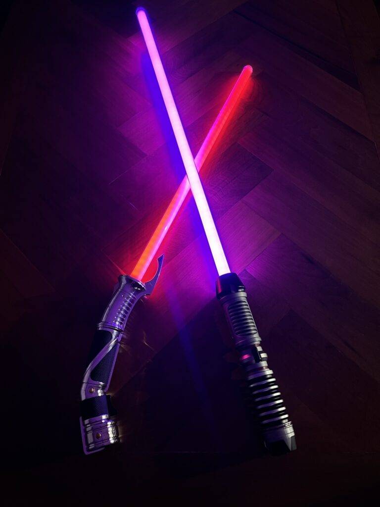 light saber family vacation
