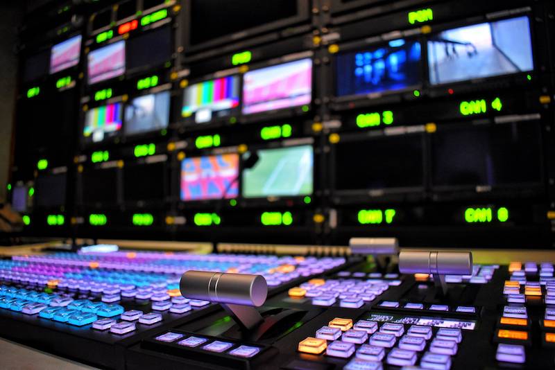 Live video broadcast requires high-speed, low-latency controls and monitoring equipment.