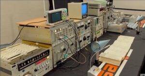 Apollo Communication Hardware - Equipment On Table - DesignCon 2023 - Samtec