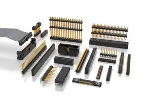 Flexible stacking Solution Block with board-to-board and IDC cable assemblies