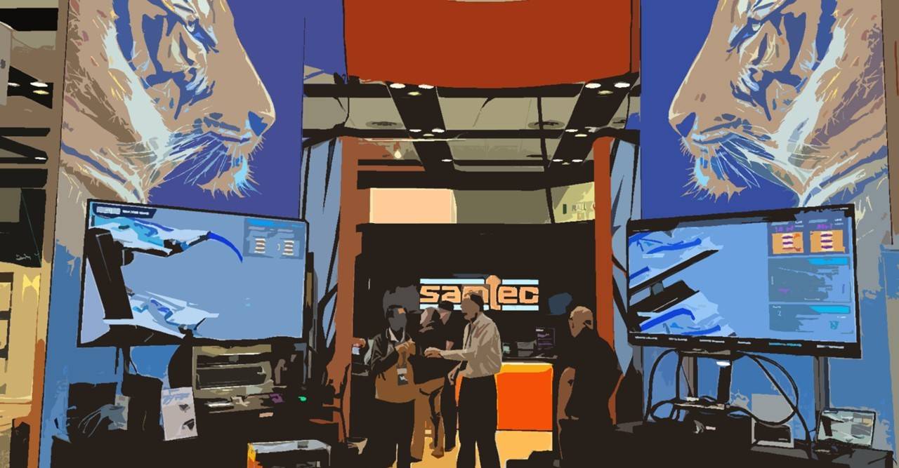 Tradeshow Graphic - Samtec - DC 23